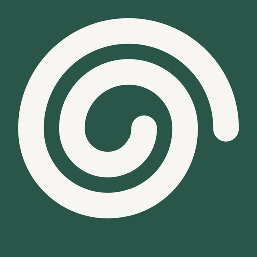 The Ceremony app icon: five arcs drawn as geometry.